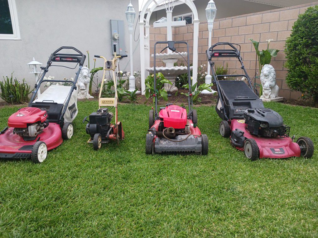 Lawn Mowers For Parts 