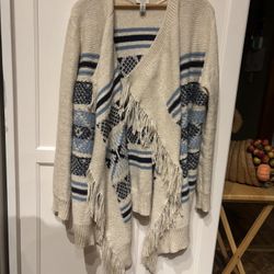 Open Front Cardigan 