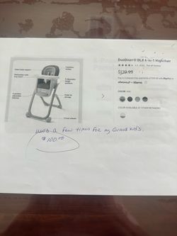 Duo Diner DLX 6-in-one Highchair