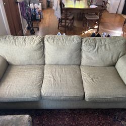 Sage Green Couch 