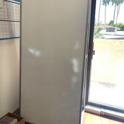 Large Double-Sided White Board W/ Wheels