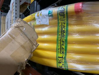 HOME-FLEX 1-1/4 in. IPS x 500 ft. DR 11 Underground Yellow Polyethylene Gas Pipe