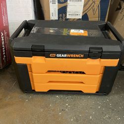 1/4 in., 3/8 in. and 1/2 in. Drive 6-Point SAE/Metric Mechanics Tool Set in 3-Drawer Storage Box (243-Piece)