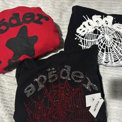Sp5der hoodies XL
