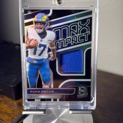 Los Angeles Rams Puka Nacua /99 Patch Card 