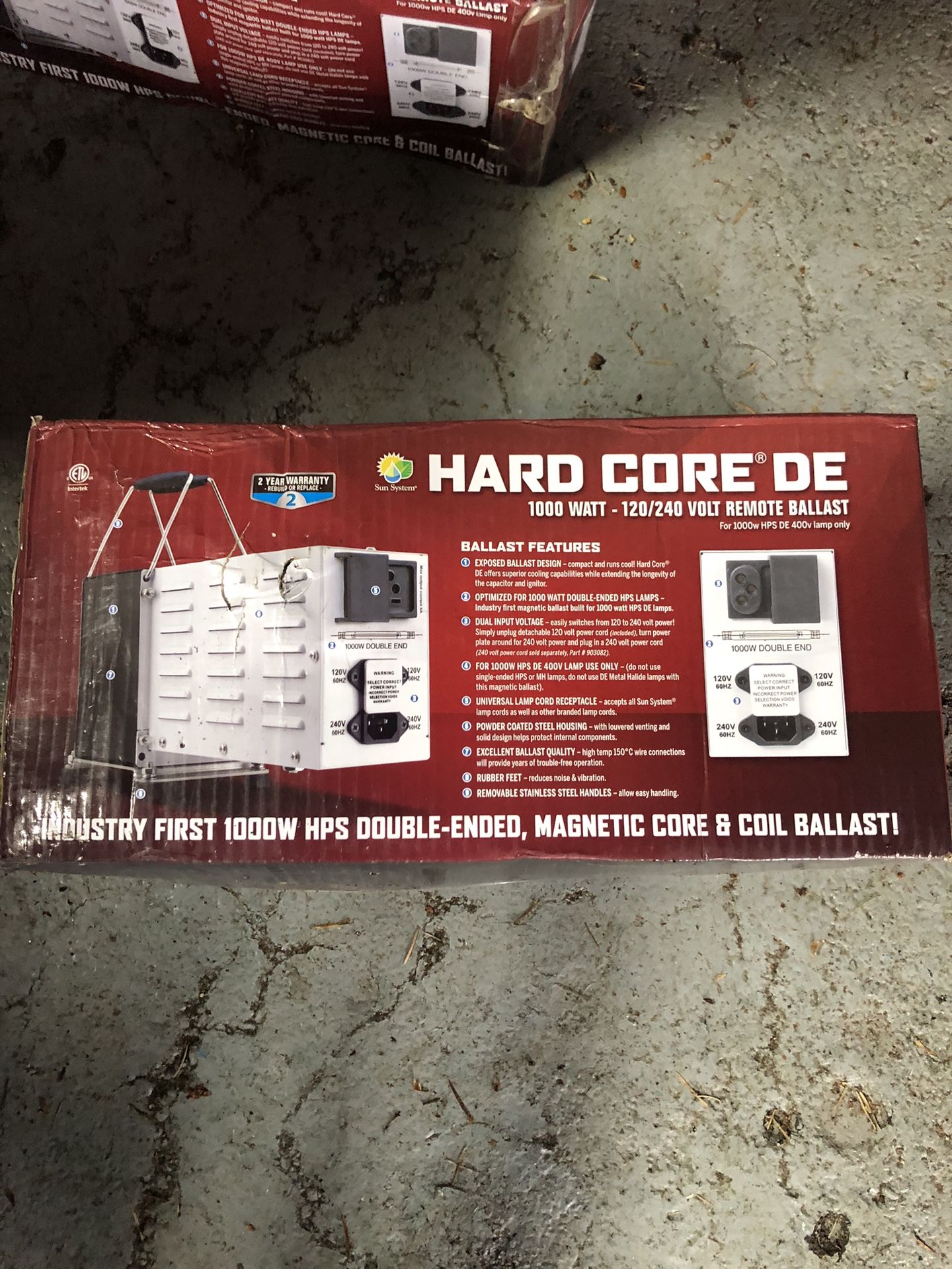 New Double Ender HPS Ballasts 240v Or 120v