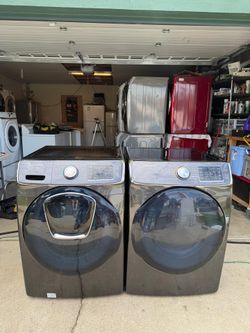 Samsung washer and gas dryer