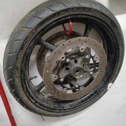 Front Rim And Tire 9 7 C B R