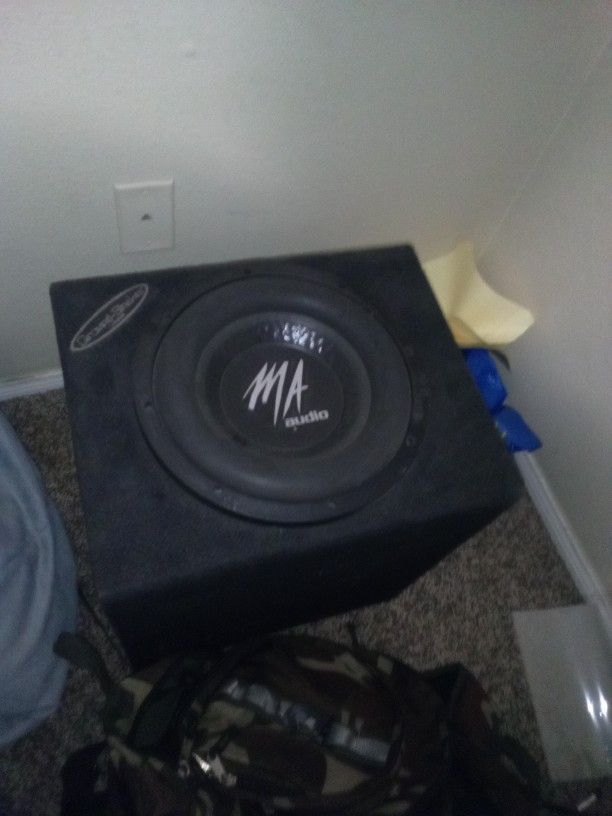MA audio 10 inch Sub