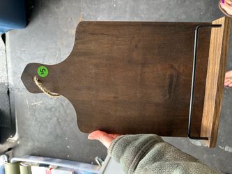 Recipe book holder