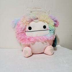 Original Squishmallows Diane the Rainbow Pastel Plush – 8” – Super Soft & Cuddly
