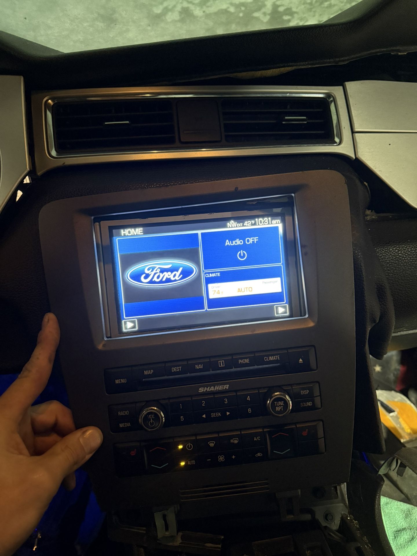 11-14 Mustang Premium Radio Setup