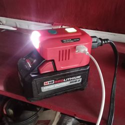 Inverter for Milwaukee Batteries(Battery Not Included)