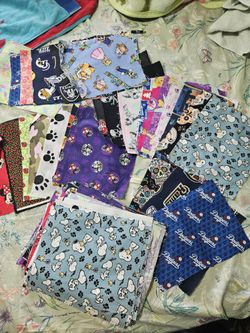 Pieces of fabric new