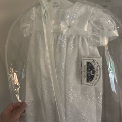 Baptism Baby Gown 9 Months 
