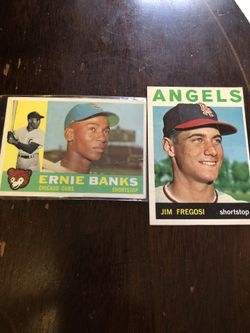 2 baseball cards