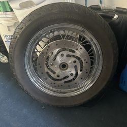 Road King Front Rim And Tire 