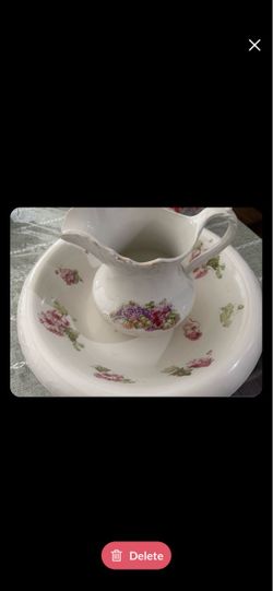Antique Victorian Wash Basin (Accepting Reasonable Offers)