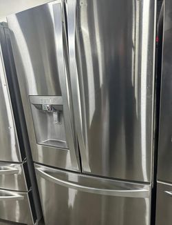 Samsung 3-Door French Door Fridge Stainless Steel