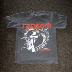 Ransom Hellseeker Gray T Shirt Size M