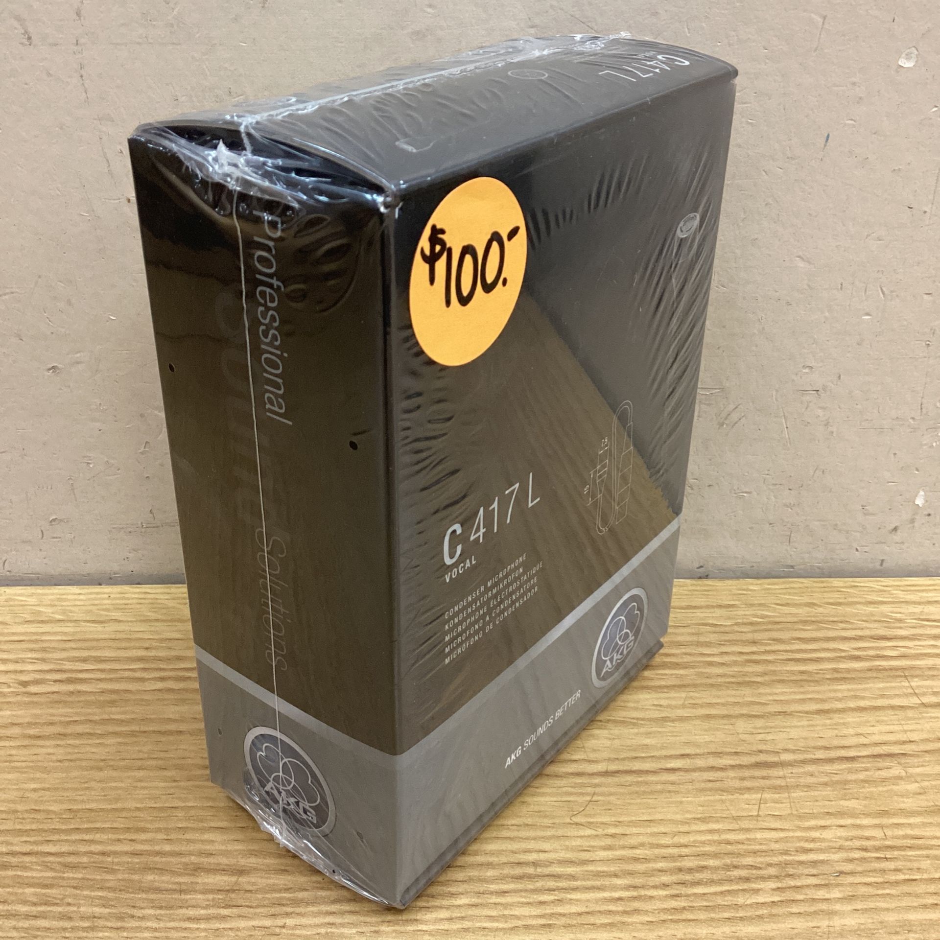 AMG C 417 L VOCCAL CONDENSER MICROPHONE. Musical instruments