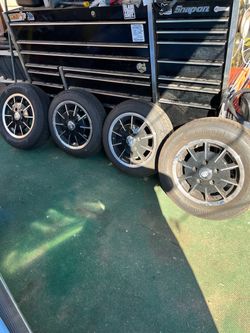 EMPI Gasser VW wheels and tire