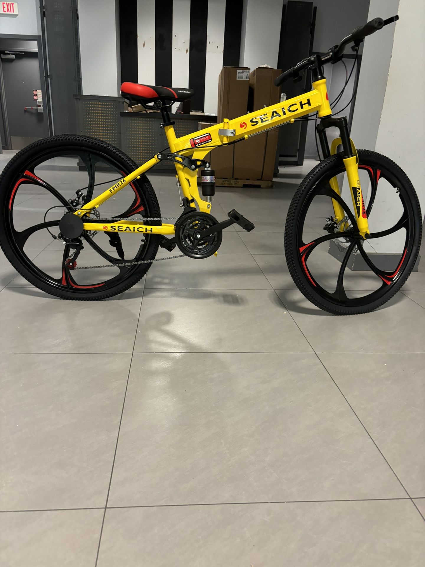 FM26inch SEAICH Foldable Mountain Bike