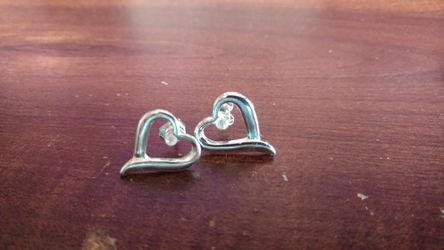 Heart earrings