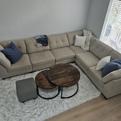 Ashley's Furniture Sectional Couch 