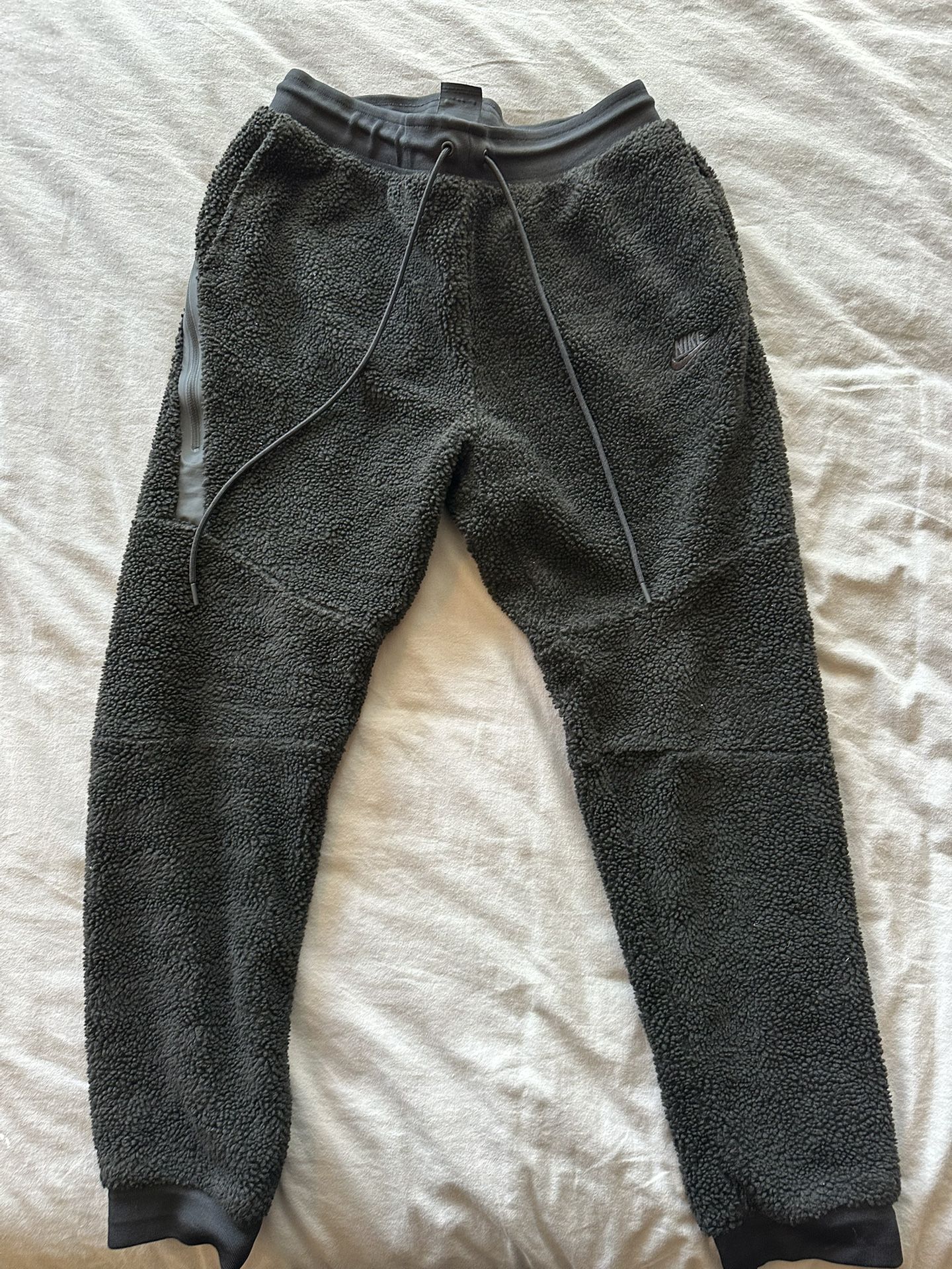 Nike Tech Fleece Icon Sherpa Jogger Pants Mens Mens XL - Black (Excellent)