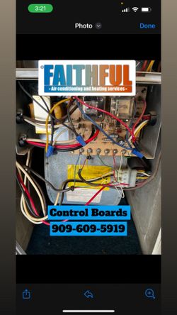 Control Boards- Board Air & Heat Ac