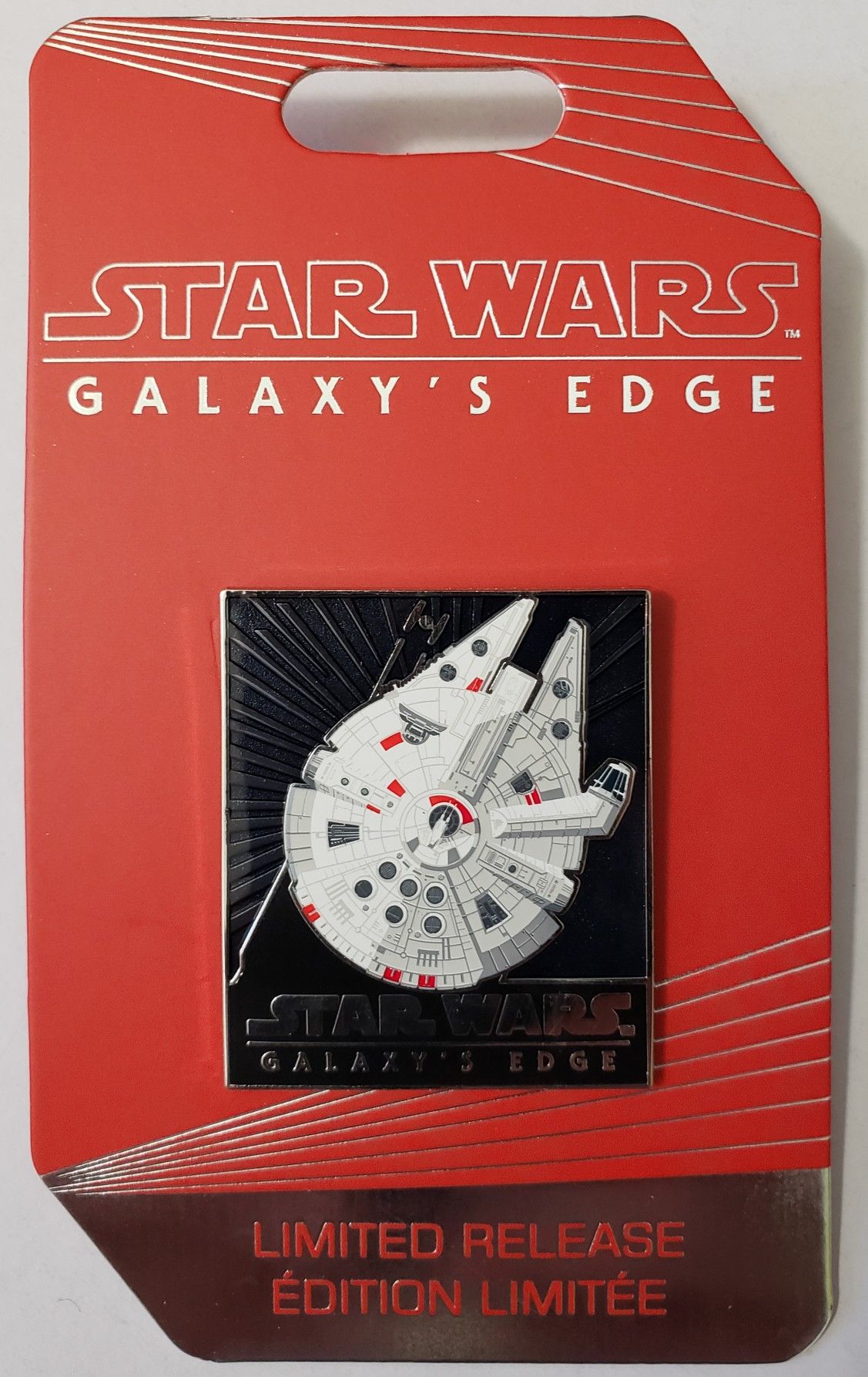 Disney Star Wars Galaxys Edge Millennium Falcon Pin Limited Release