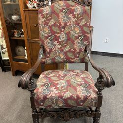 19th Century Throne Chair