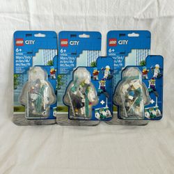 3 Sealed Lego City Packs