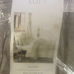 Indigo Loft queen comforter set