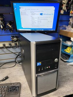 Customer built core 2 duo 2.95GHz desktop Computer 8GB 256SSD