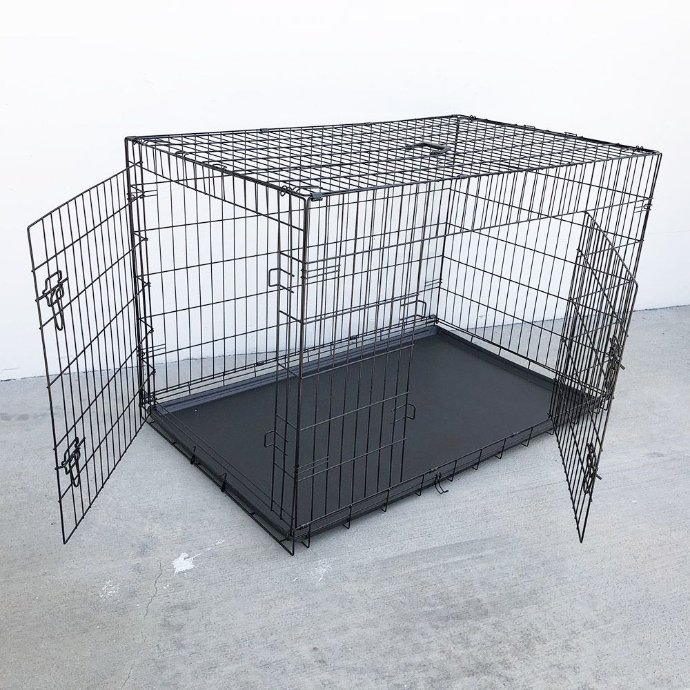 Brand New $70 Folding X-Large 48” Dog Cage Crate Kennel 48x29x32”