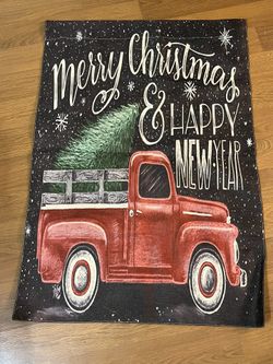 Merry Christmas & Happy New Year Banner/Flag