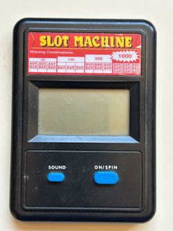 Casino Action SLOT MACHINE pocket game