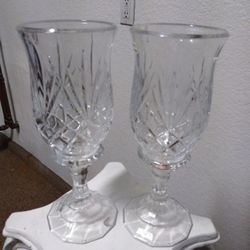 Crystal Candel Holder Great Condition 