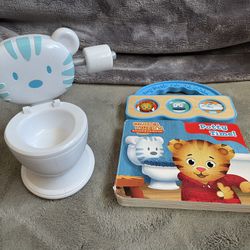 Daniel Tiger Sound Book & Potty 🚽 Training Toy With Sounds & Phrases
