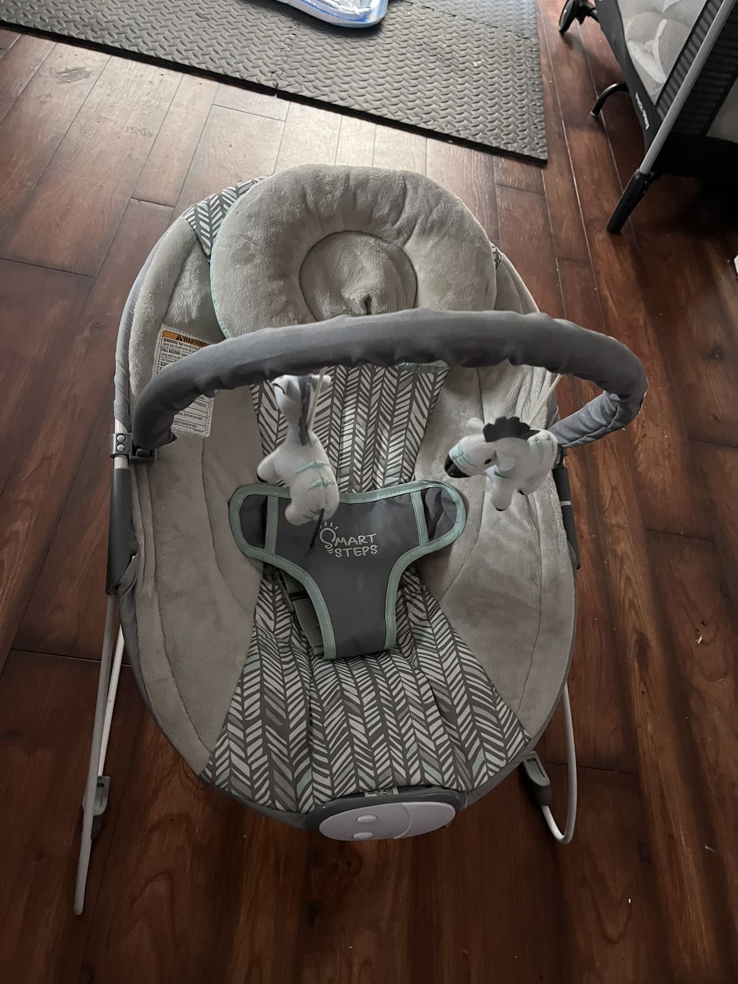 Baby play mat and bouncer