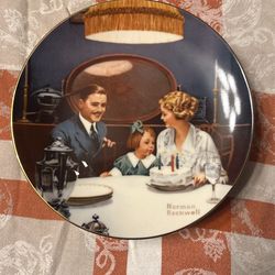 5 Collector Norman Rockwell Plates