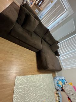 Oversize 10x6 sofa chaise couch