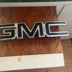 Black Gmc Emblem 