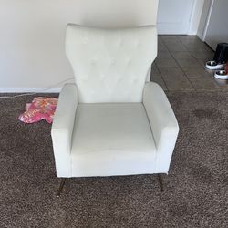28” Wide Tufted Wingback Chair