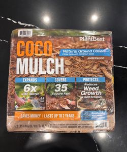MegaMulch Expanding Coconut Coir (2-Pack) $10