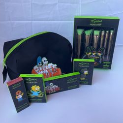 NEW Revolution The Simpsons Treehouse of Horror Eyeshadow & Face Palette & Bag
