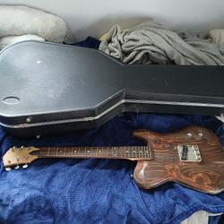 Parts caster Tele and Hardshell Case