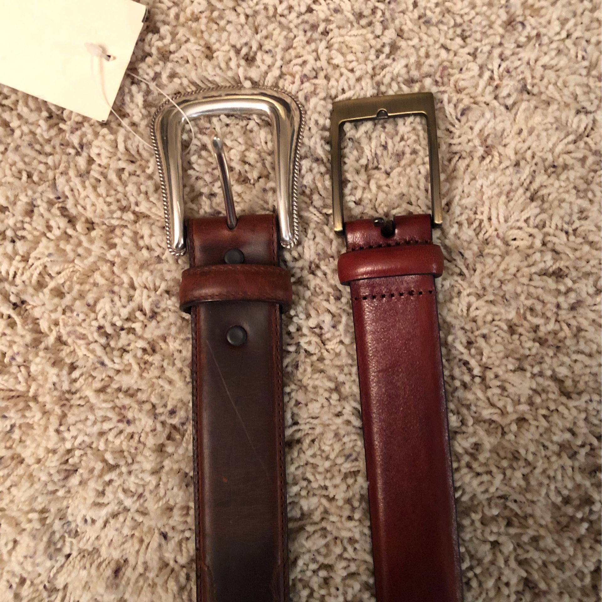 Men’s Belts - Size 44 New With Tags  